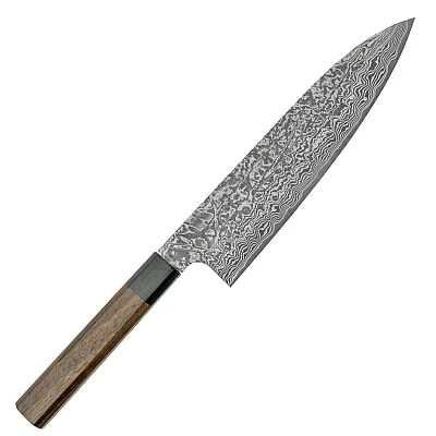 Shiro Kamo SG2 Damask Chef's Knife 21 cm