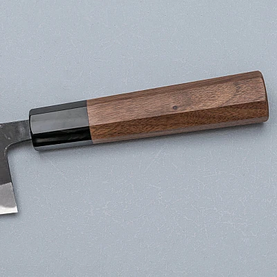 Shiro Kamo Aogami Super Walnut Gyuto 24 cm