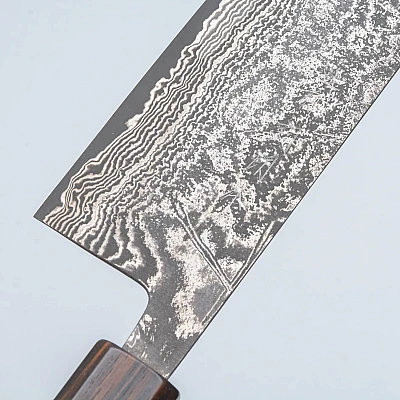 Shiro Kamo SG2 Damast Nakiri 16 cm