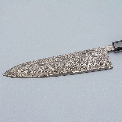 Shiro Kamo SG2 Damask Walnut Gyuto 24 cm