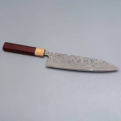 Shiro Kamo SG2 Damast Rengas Chef's Knife 21 cm