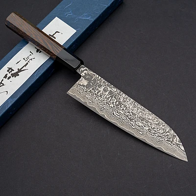 Shiro Kamo SG2 Damask Santoku