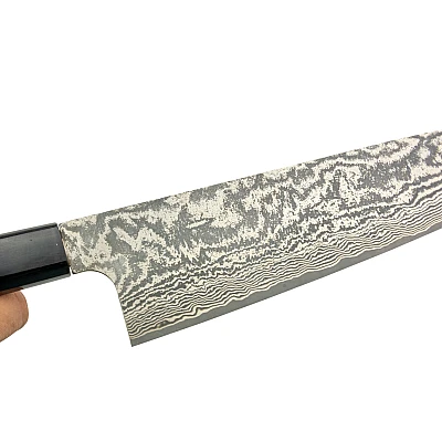 Shiro Kamo SG2 Damask Chef's Knife 24 cm