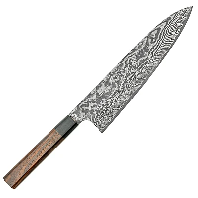 Shiro Kamo SG2 Damask Chef's Knife 24 cm