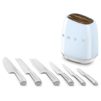 Smeg Messenblok KBSF02PB Blauw 7-delig