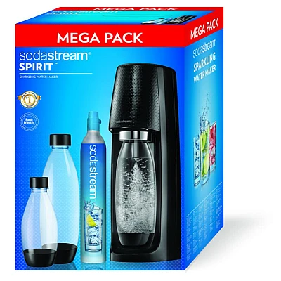 SodaStream One Touch Electric Zwart