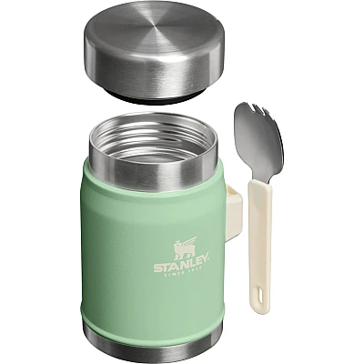 Stanley Adventure Vacuum Food Jar 400 ml + Spork Pistachio