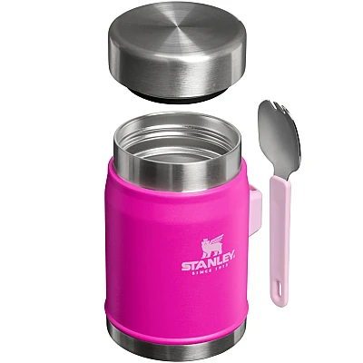 Stanley Adventure Vacuum Food Jar 400 ml + Violet Blossom