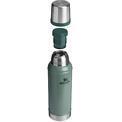 Stanley Legendary Classic Thermosfles Hammertone Groen 940 ml