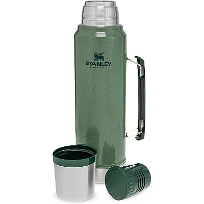 Stanley The Legendary Classic Thermosfles 1 Liter Hammertone Green