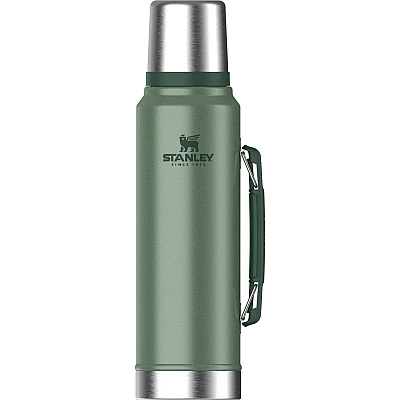 Stanley The Legendary Classic Thermosfles 1 Liter Hammertone Green