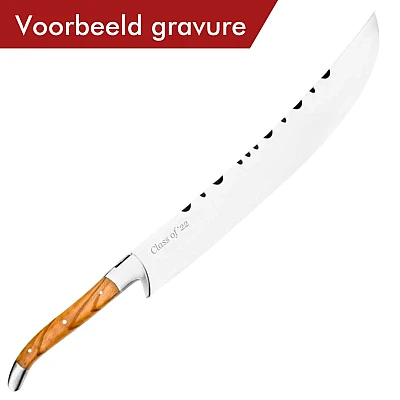 Laguiole Style de Vie Champagne Saber Olive Wood 