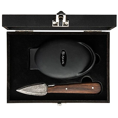 Laguiole Style de Vie Oesterset Wengehout