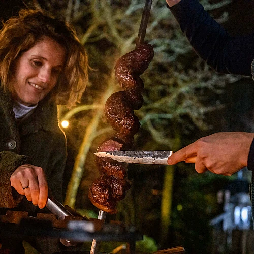 olive forged vleesmes 20 cm