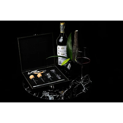 Laguiole Style de Vie Corkscrew Set Oak Wood 6-Piece