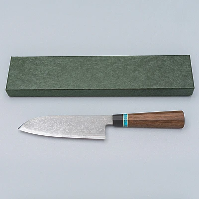 Tadafusa Aogami #2 Damast Santoku Limited Edition