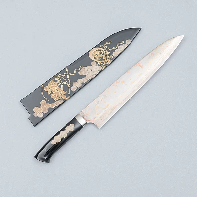 Takeshi Saji Rainbow Aogami Fuji Gyuto 27 cm #2