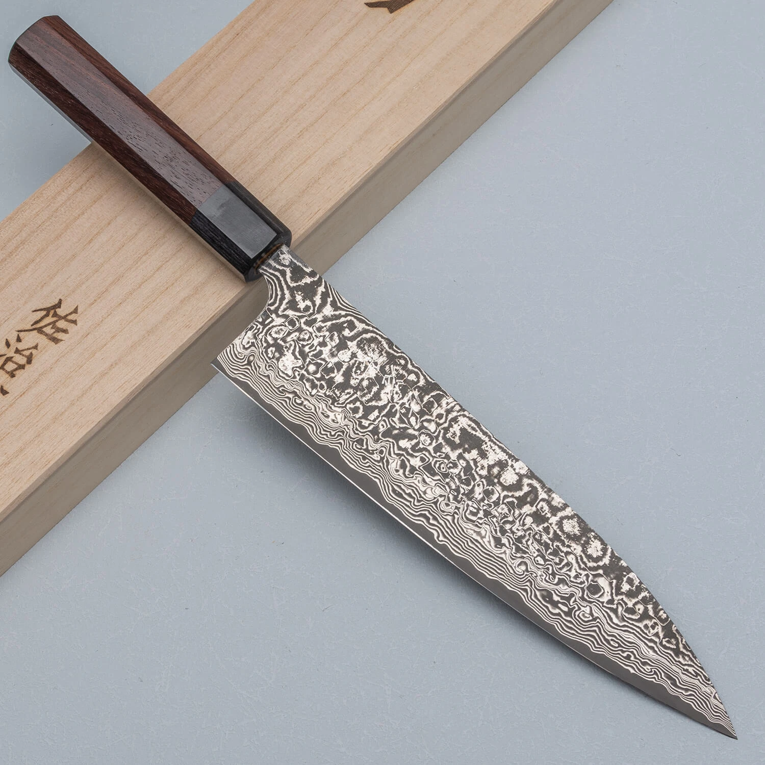 Takeshi Saji SG2 Nickel Damast Gyuto 21 cm | Knivesworld.eu
