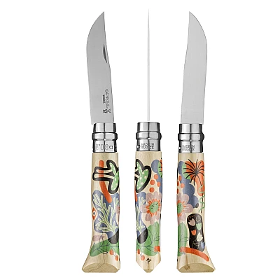 Opinel Zakmes no. 8 Roestvrij Limited Edition Nature Perrine Honoré