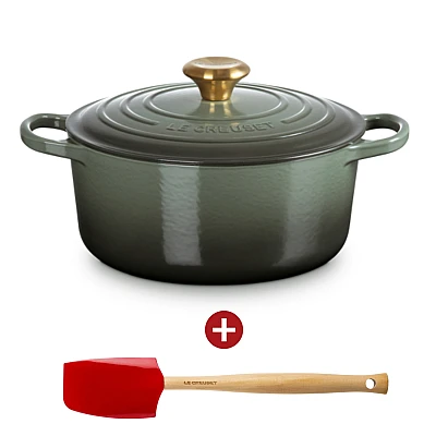 Le Creuset Signature Braadpan 24 cm Thyme 