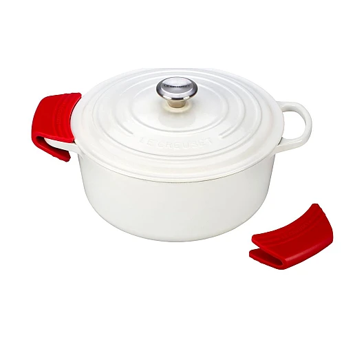 Le Creuset Silikon Griffe Kirsche Rot