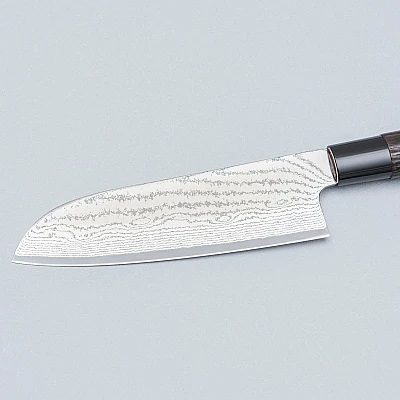 Tojiro Shippu Black Santoku 17 cm