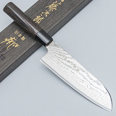 Tojiro Shippu Black Santoku 17 cm