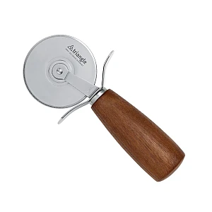 Triangle Pizzasnijder Walnotenhout