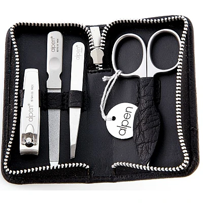 Alpen Manicure set 4-piece Black (6820R)