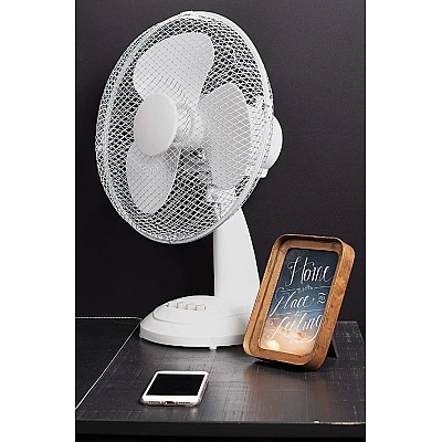 Tristar Table Fan White
