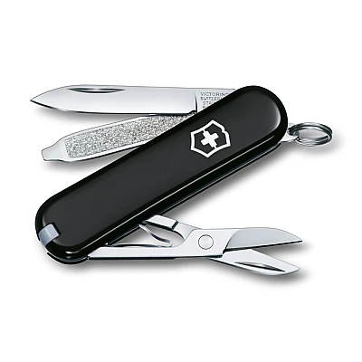 Victorinox Classic Zakmes Dark Illusion Zwart
