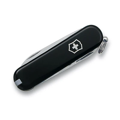 Victorinox Classic Zakmes Dark Illusion Zwart