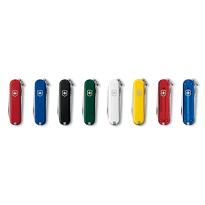 Victorinox Classic Zakmes Dark Illusion Zwart