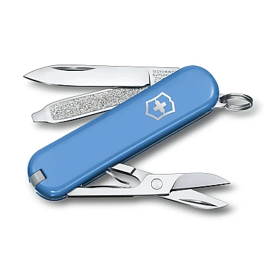 Victorinox Classic SD Zakmes Blauw Summer Rain 
