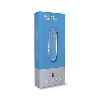 Victorinox Classic SD Zakmes Blauw Summer Rain 