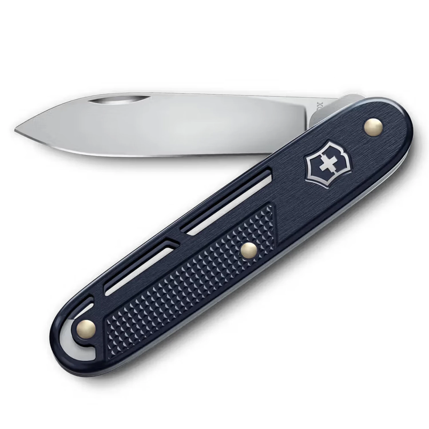 Victorinox OneFold Alox Zakmes Blauw (2 functies) | Meesterslijpers.nl