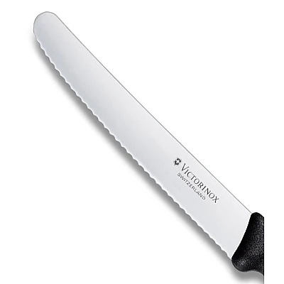 Victorinox tafelbestek messenset zwart (6 stuks)