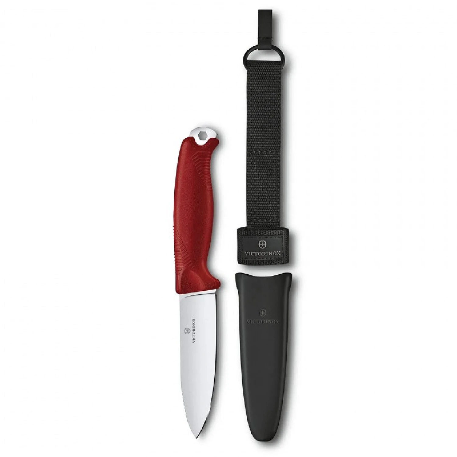 Victorinox Venture Bushcraft Mes Rood | Meesterslijpers.nl