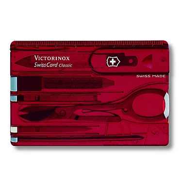 Victorinox Swisscard Zakmes Rood