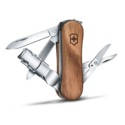 Victorinox Nailclip Pocket Knife 580 Walnut