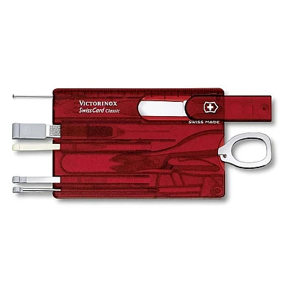 Victorinox Swisscard Zakmes Rood