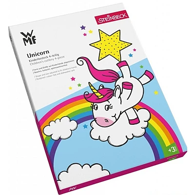 WMF Kinderbestek Unicorn 4-delig