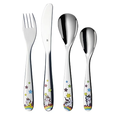 WMF Kinderbestek Unicorn 4-delig