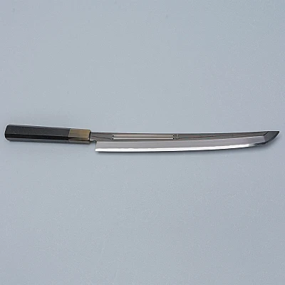 Yamawaki Hamono Ginsan Ebony Sakimaru Takohiki 30 cm