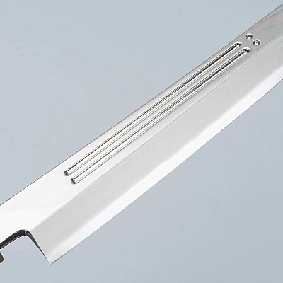 Yamawaki Hamono Ginsan Ebony Sakimaru Takohiki 30 cm