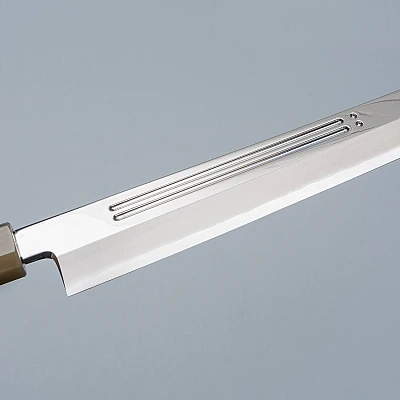 Yamawaki Hamono Ginsan Ebony Sakimaru Takohiki 33 cm