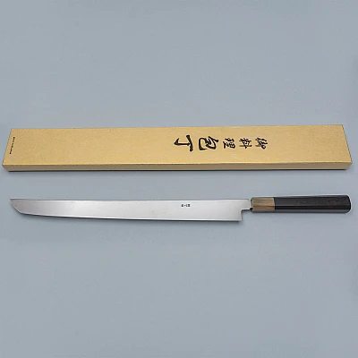 Yamawaki Hamono Ginsan Ebony Sakimaru Takohiki 39 cm