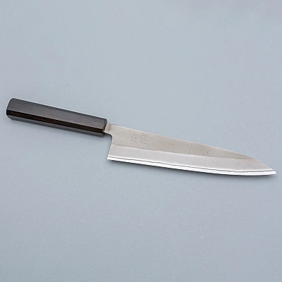 Yoshikane Shirogami #2 Nashiji Ebony Gyuto 21 cm 