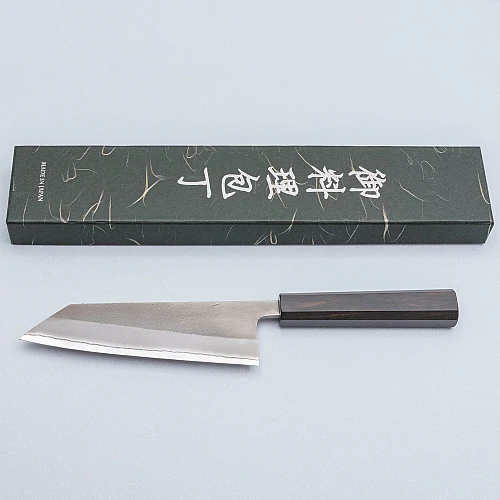 Yoshikane Shirogami #2 Nashiji Ebony Bunka 16 cm