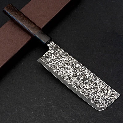 Yoshimi Kato VG10 Damast Nakiri